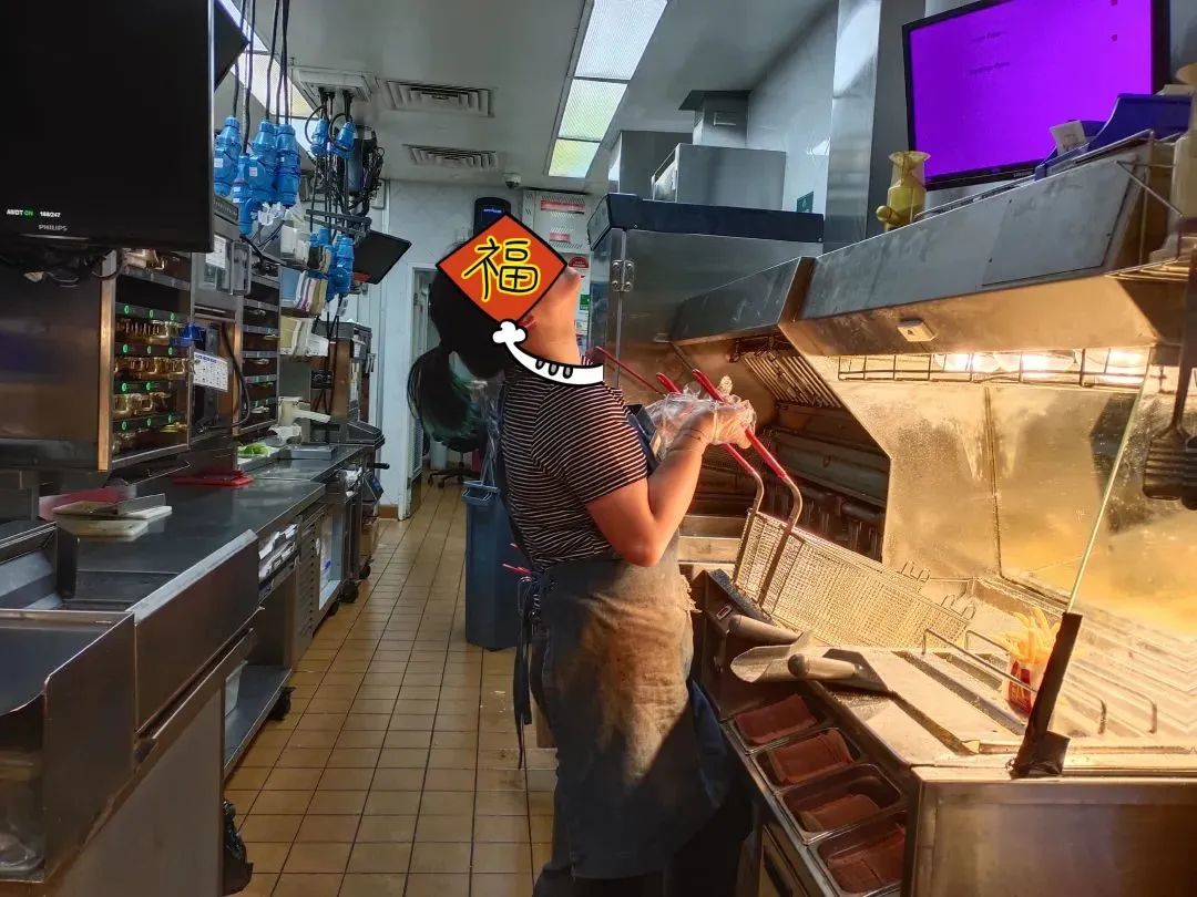 在澳洲麦当劳搬砖，变身炸薯条女王！