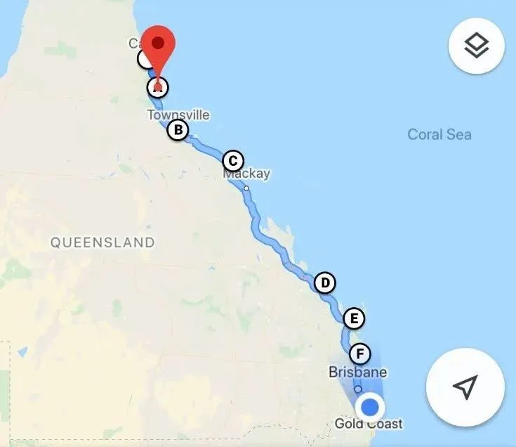 七天两千公里Road Trip，开车画昆士兰海岸线