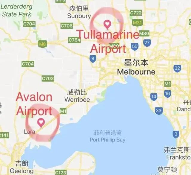 墨尔本Avalon机场转墨尔本Tullamarine机场省钱详细攻略