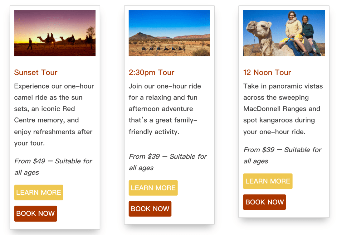 去澳洲骆驼观光团当一次宣传片演员